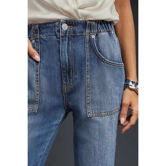 Hudson NWT Remi High Rise Straight Ankle Jeans Size 24 - Picture 3 of 9